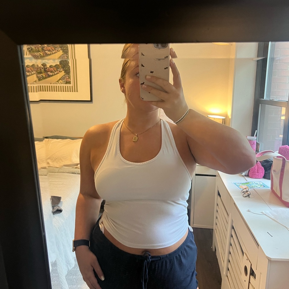White Women's Tank Top